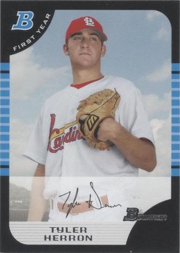2005 Bowman Draft Picks & Prospects - Tyler Herron #BDP46