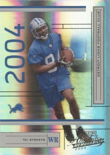 2004 Playoff Absolute Memorabilia Tai Streets #124