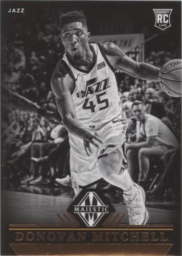 Donovan Mitchell RC Auto 貴重 ！ 2017-18 Panini Prizm Mosaic - Autographs Donovan Mitchell #A