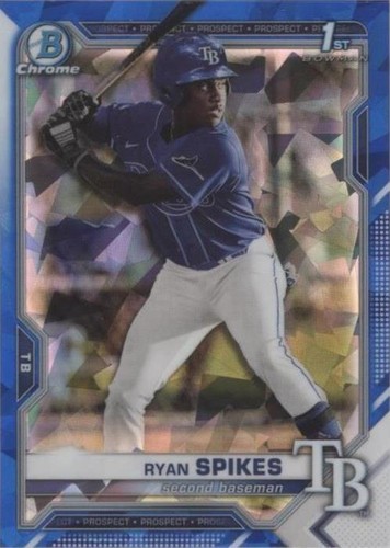 2021 Bowman Chrome Draft Sapphire Edition - Ryan Spikes #BDC-63