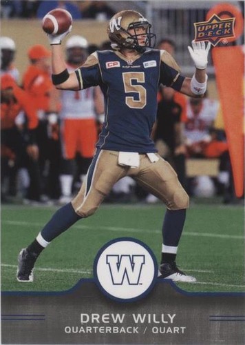 2016 Upper Deck CFL Drew Willy #68