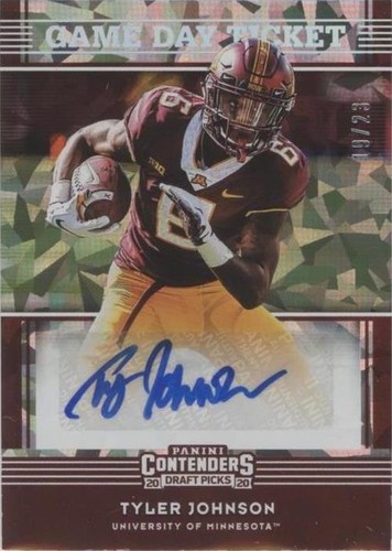 2020 Panini Contenders Draft Picks Tyler Johnson #28