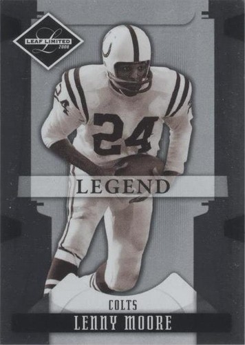 2008 Leaf Limited Lenny Moore #157