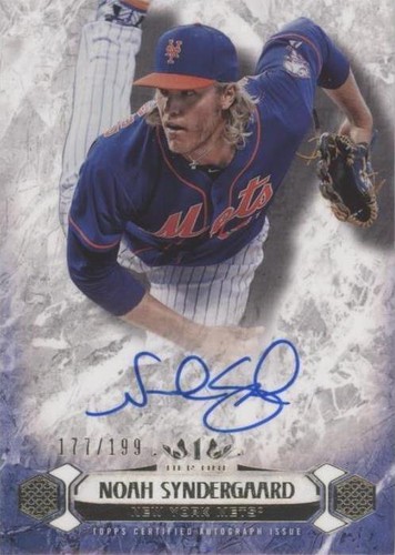 2016 Topps Tier One - Noah Syndergaard #BOA-NS