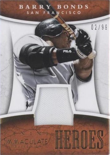 2015 Panini Immaculate Collection - Barry Bonds #7