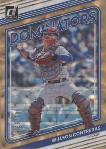 2022 Panini Donruss - Willson Contreras #D-10