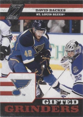 2010-11 Zenith - David Backes #8