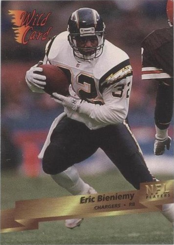 1993 Wild Card Eric Bieniemy #60