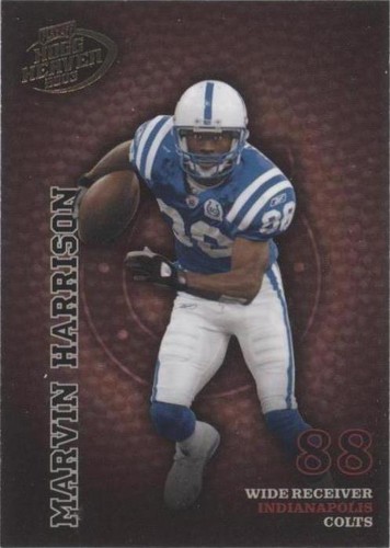 2003 Playoff Hogg Heaven Marvin Harrison #63