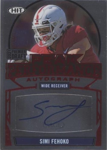 2021 Sage Premier Draft Simi Fehoko #PKA-SF