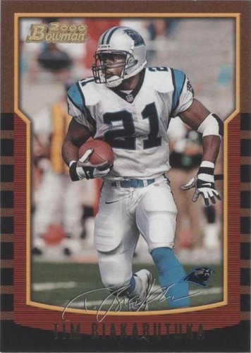 2000 Bowman Tim Biakabutuka #28