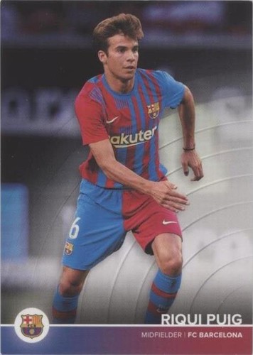2021-22 Topps FC Barcelona Team Set Riqui Puig #11