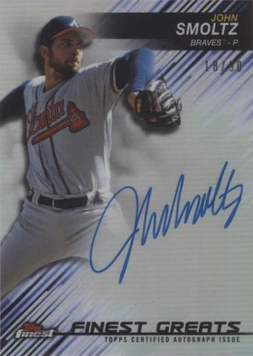 2016 Topps Finest - John Smoltz #FGA-JS