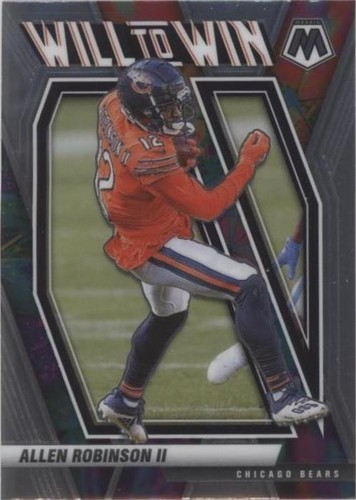 2021 Panini Mosaic Bears Allen Robinson II Will to Win Insert #WW
