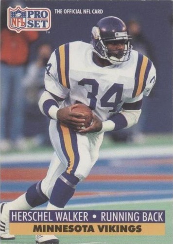 1991 Pro Set Herschel Walker #576