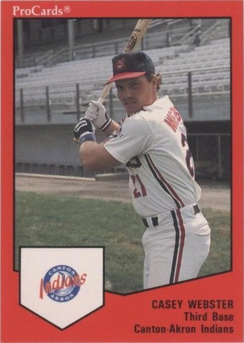 1989 ProCards Minor League Team Sets - Casey Webster #1318