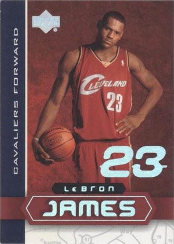 2002-03 Upper Deck UD Superstars - LeBron James #LBJ-5