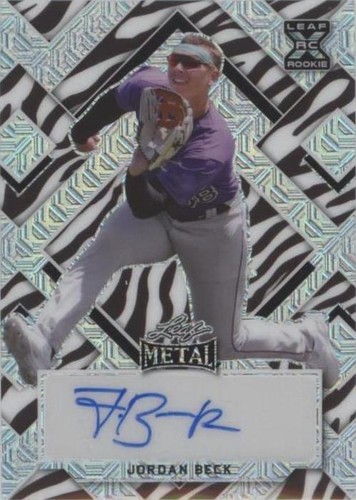 2022 Leaf Metal - Jordan Beck #BA-JB4