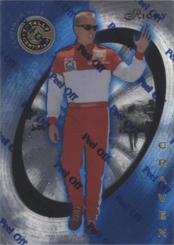 1997 Pinnacle Totally Certified - Ricky Craven #25