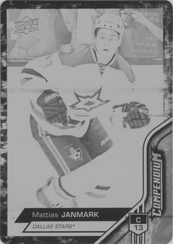 2016-17 Upper Deck Compendium - Mattias Janmark #384