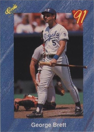 1991 Classic Update Blue Travel Edition - George Brett #T46