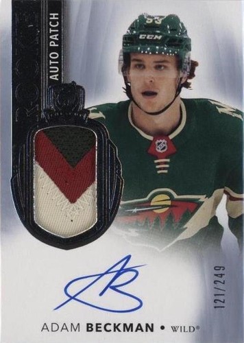 2021-22 Upper Deck The Cup - Adam Beckman #184