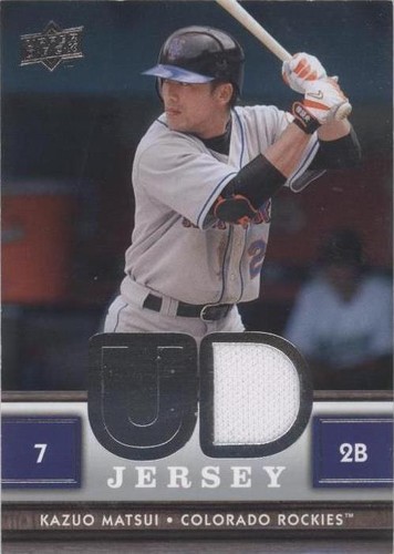 2008 Upper Deck - Kazuo Matsui #UD-KM