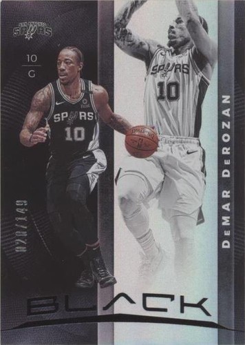 2019-20 Panini Black - DeMar DeRozan #56