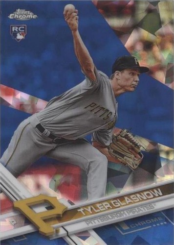 2017 Topps Chrome Sapphire Edition - Tyler Glasnow #349