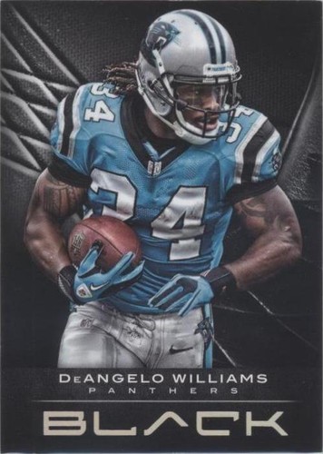 2012 Panini Black DeAngelo Williams #53