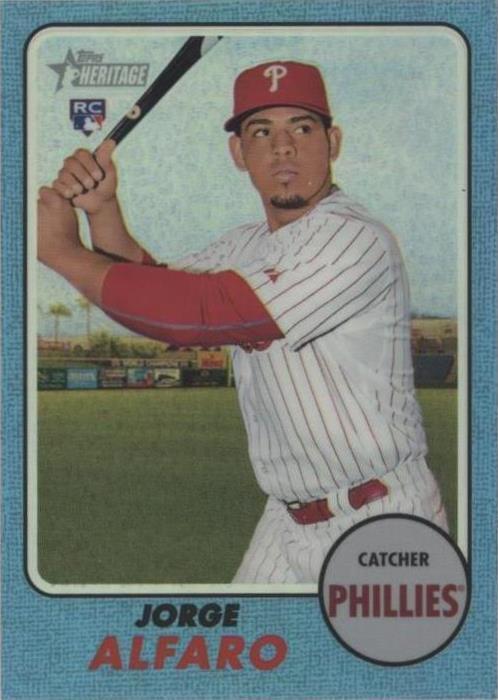 2017 Topps Heritage High Number - Jorge Alfaro #THC-639