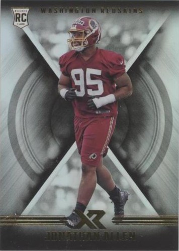 2017 Panini XR Jonathan Allen #123