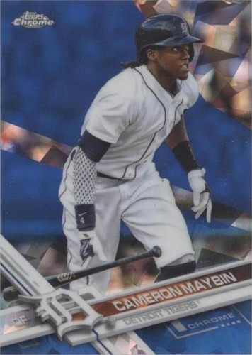 2017 Topps Chrome Sapphire Edition - Cameron Maybin #102