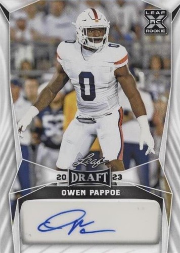 2023 Leaf Draft Owen Pappoe #BA-OP1