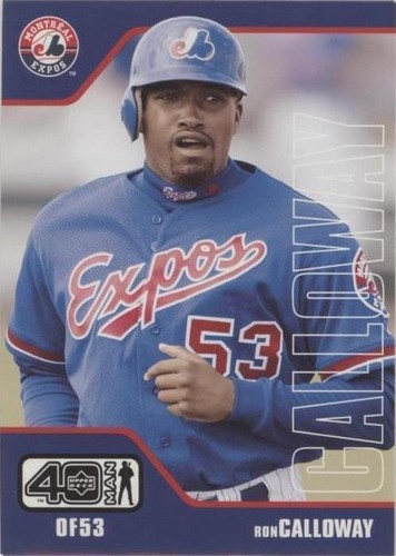 2002 Upper Deck 40 Man - Ron Calloway #739