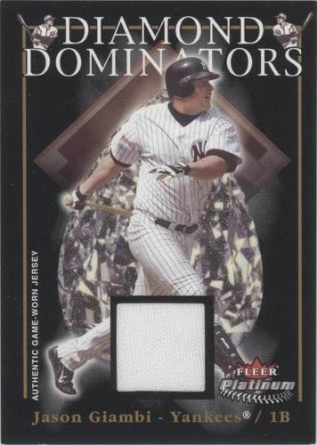 2005 Fleer Platinum - Jason Giambi #DD/JG