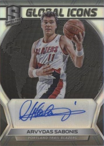2017-18 Panini Spectra - Arvydas Sabonis #GI-ASB