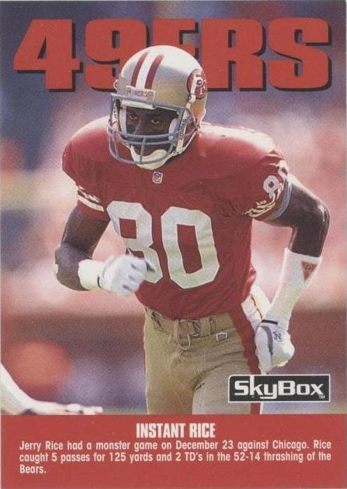 Skybox Impact Jerry Rice #301 1992