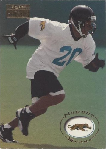 1996 Skybox Premium Natrone Means #81