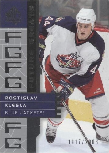 2002-03 SP Authentic - Rostislav Klesla #114