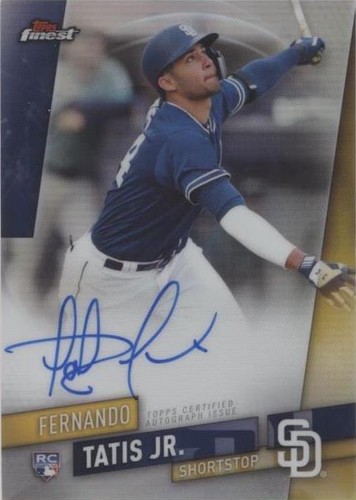 2019 Topps Finest - Fernando Tatís Jr. #FA-FTJ