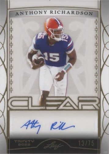 2022 Leaf Trinity Anthony Richardson #CA-AR1