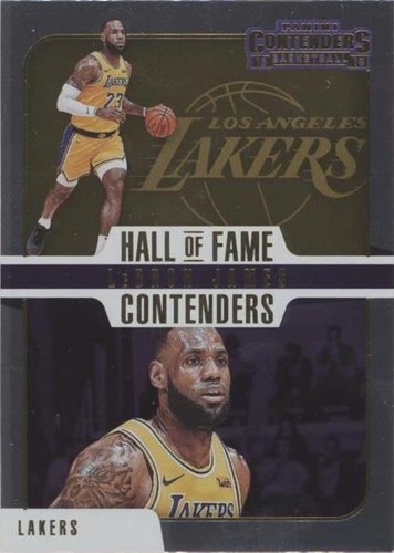 2018-19 Panini Contenders Optic #100 LeBron James Silver
