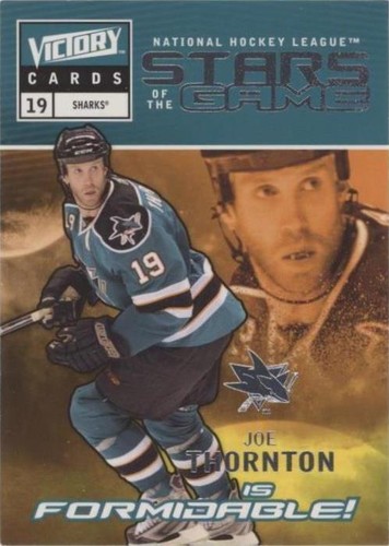 2009-10 Upper Deck Victory - Joe Thornton #SG9