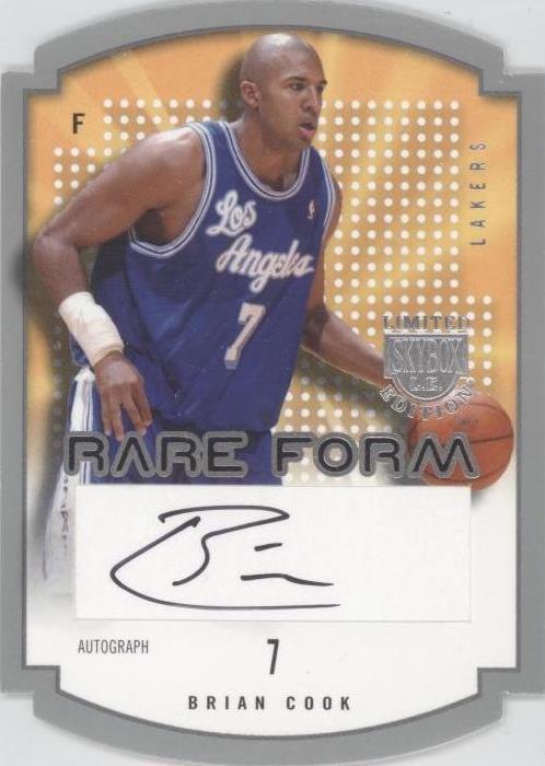 2003-04 Skybox Limited Edition - Brian Cook #RFA-BC
