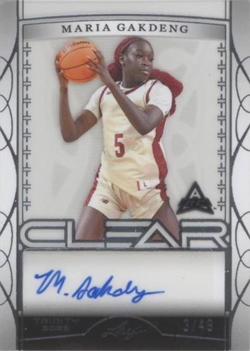 2022-23 Leaf Trinity - Maria Gakdeng #CA-MG1