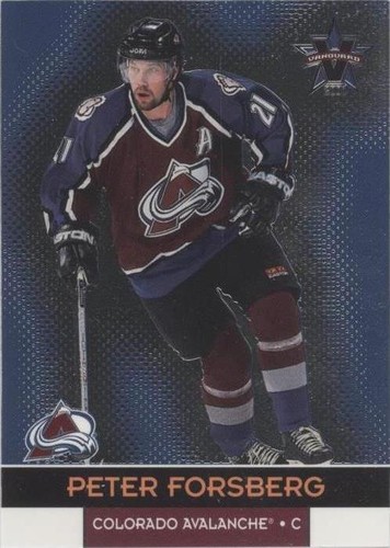 2000-01 Pacific Vanguard - Peter Forsberg #27