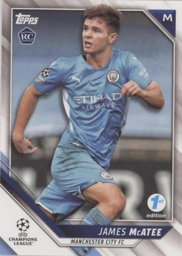 2021-22 Topps UCL Collection 1st Edition James McAtee #112