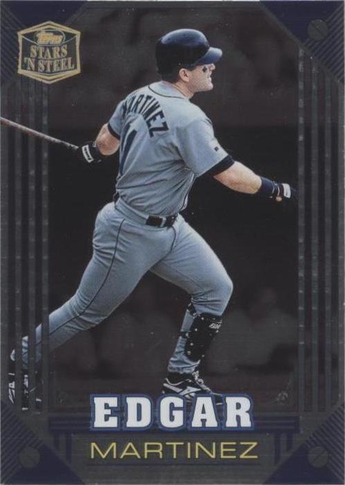 1998 Topps Stars 'n Steel - Edgar Martinez #27