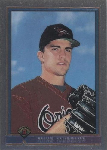 1998 Bowman Chrome - Mike Mussina #24